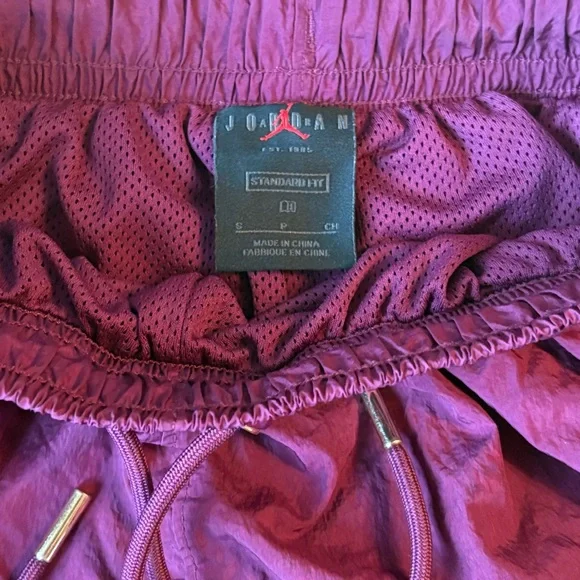 Jordan Paris Saint-Germain PSG Shorts S Burgundy Rare Basketball Streetwear Nike - Picture 9 of 13